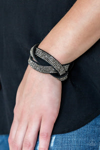 Nice Girls Finish Last - Black Bracelet - Paparazzi