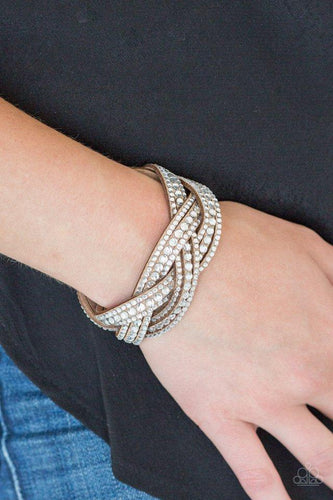 Bring On The Bling - Brown Bracelet - Paparazzi
