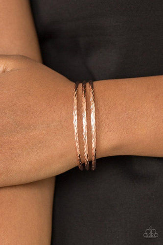 Eastern Empire - Copper Bracelet - Paparazzi