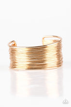 Load image into Gallery viewer, Wire Warrior - Gold Bracelet - Paparazzi