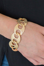 Load image into Gallery viewer, Casual Connoisseur - Gold Bracelet - Paparazzi
