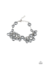 Load image into Gallery viewer, Girls In Pearls - Silver Bracelet - Paparazzi