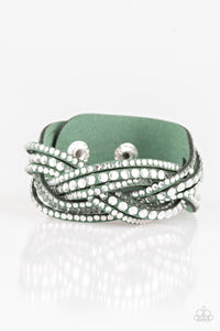 Bring On The Bling - Green Bracelet - Paparazzi