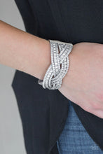 Load image into Gallery viewer, Bring On The Bling - Silver Bracelet - Paparazzi