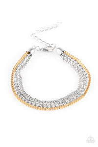 Industrial Icon - Silver Bracelet - Paparazzi