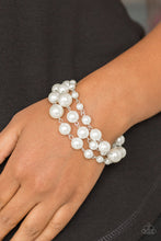 Load image into Gallery viewer, Until The End Of TIMELESS - White  Bracelet- Paparazzi