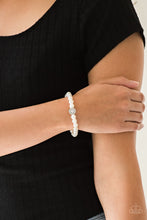 Load image into Gallery viewer, Follow My Lead - White Bracelet - Paparazzi