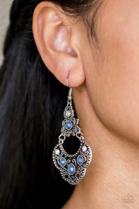 Garden State Glow - Blue Earrings - Paparazzi