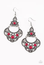 Load image into Gallery viewer, Garden State Glow - Red Earrings - Paparazzi