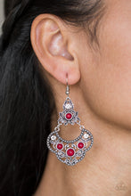 Load image into Gallery viewer, Garden State Glow - Red Earrings - Paparazzi
