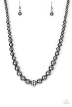 Load image into Gallery viewer, High-Stakes FAME - Black Necklace - Paparazzi