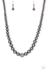 High-Stakes FAME - Black Necklace - Paparazzi
