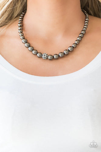 High-Stakes FAME - Black Necklace - Paparazzi