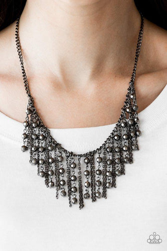 Rebel Remix - Black Necklace - Paparazzi