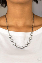 Load image into Gallery viewer, Starlit Socials - Black Necklace - Paparazzi
