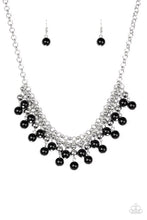 Load image into Gallery viewer, Friday Night Fringe - Black Necklace - Paparazzi