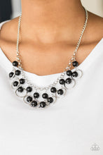 Load image into Gallery viewer, Really Rococo - Black Necklace - Paparazzi