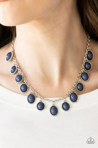 Make Some ROAM! - Blue Necklace - Paparazzi