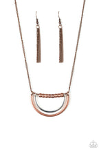 Load image into Gallery viewer, Artificial Arches - Copper Necklace - Paparazzi