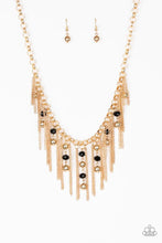 Load image into Gallery viewer, Ever Rebellious - Gold Necklace - Paparazzi