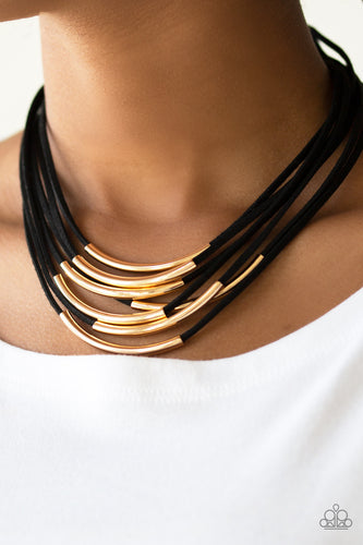 Walk The WALKABOUT - Gold Necklace - Paparazzi