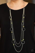 Load image into Gallery viewer, Beachside Babe - Green Necklace - Paparazzi