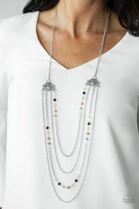 Pharaoh Finesse - Multi Necklace - Paparazzi