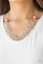 Load image into Gallery viewer, Daring Diva - Orange Necklace - Paparazzi