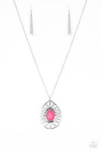 Summer Sunbeam - Pink Necklace - Paparazzi