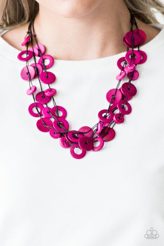 Wonderfully Walla Walla - Pink Necklace - Paparazzi