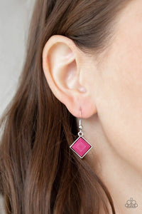 Feeling Inde-PENDANT - Pink Necklace  - Paparazzi