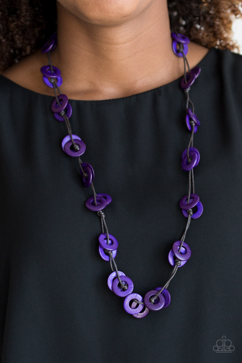 Waikiki Winds - Purple Necklace - Paparazzi