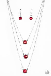 A Love For Luster - Red Necklace - Paparazzi