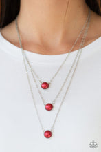 Load image into Gallery viewer, A Love For Luster - Red Necklace - Paparazzi
