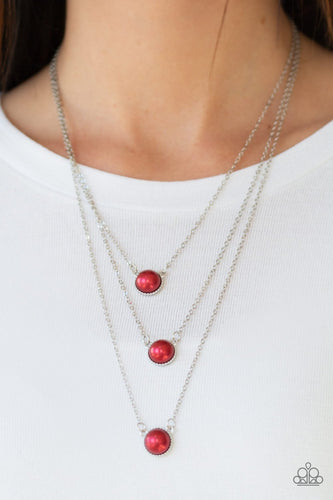 A Love For Luster - Red Necklace - Paparazzi