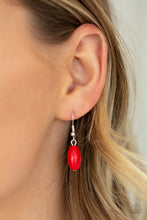 Load image into Gallery viewer, Explore The Elements - Red Necklace - Paparazzi