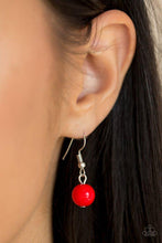 Load image into Gallery viewer, Friday Night Fringe - Red Necklace - Paparazzi