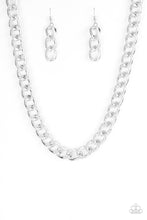 Load image into Gallery viewer, Heavyweight Champion - Silver Necklace - Paparazzi