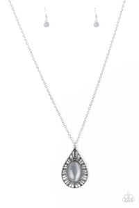 Total Tranquility - Silver Necklace - Paparazzi