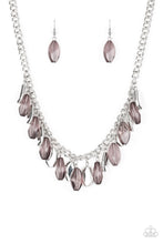 Load image into Gallery viewer, Fringe Fabulous - Silver Necklace - Paparazzi
