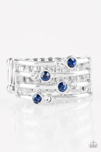 Load image into Gallery viewer, Sparkle Showdown - Blue Ring - Paparazzi