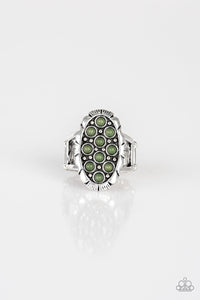 Cactus Garden - Green Ring - Paparazzi