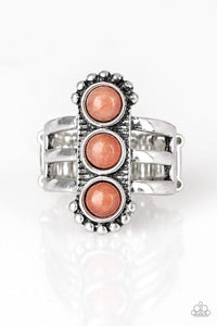 Rio Trio - Orange Ring - Paparazzi