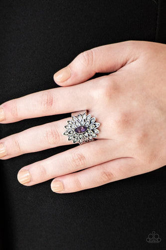 Blooming Fireworks - Purple Ring - Paparazzi