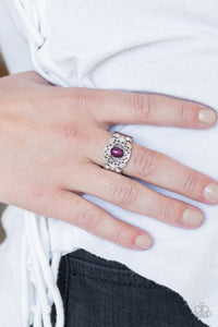 Mod Modest - Purple Ring - Paparazzi