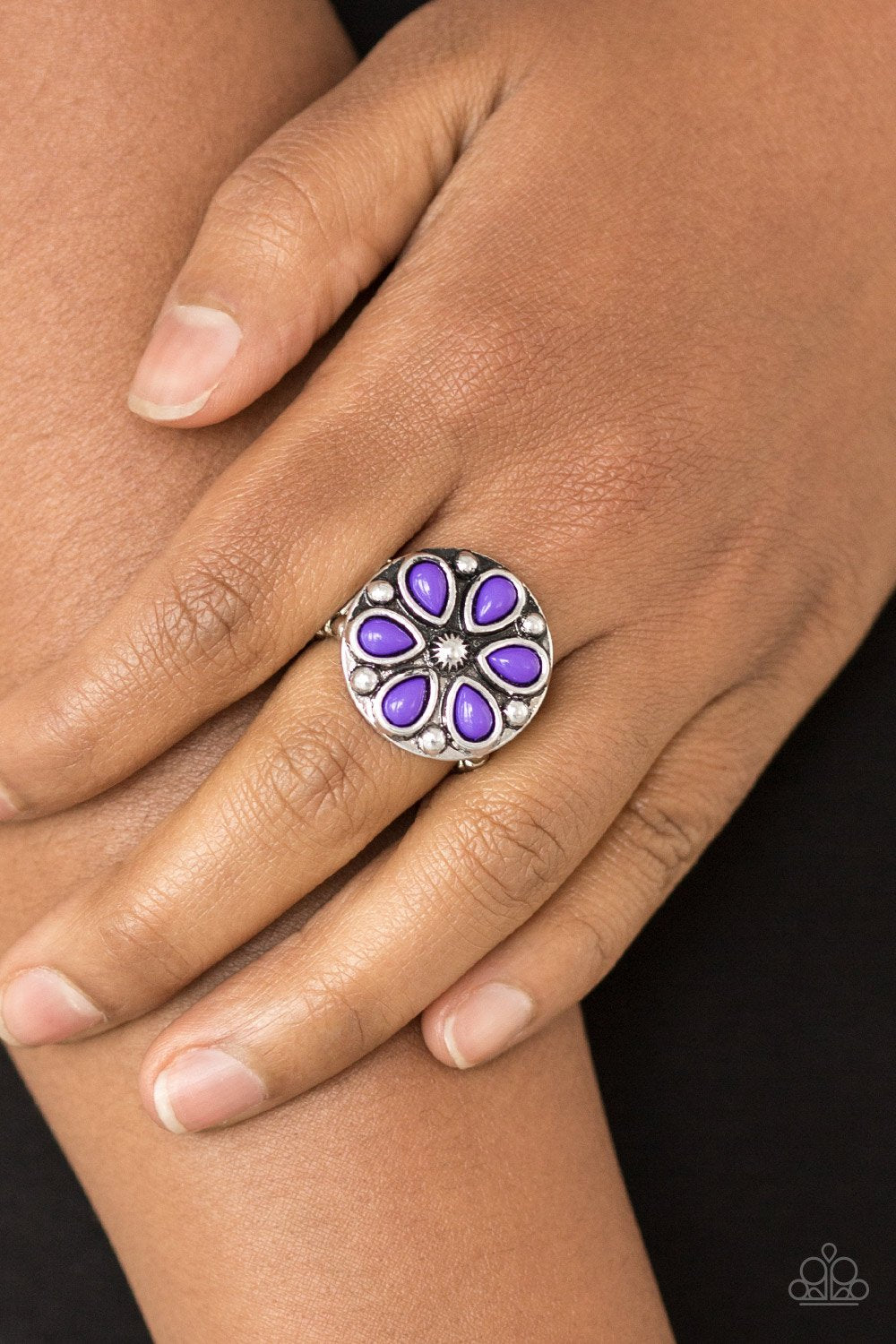 Color Me Calla Lily - Purple Ring - Paparazzi