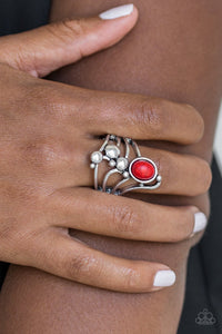 Wanderlust Wanderer - Red Ring - Paparazzi