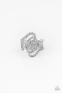 Make Waves - Silver Ring - Paparazzi