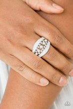 Load image into Gallery viewer, Royal Treasury - White Ring - Paparazzi