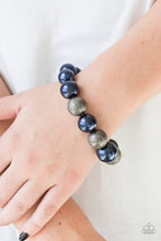 Load image into Gallery viewer, Humble Hustle - Blue Bracelet - Paparazzi